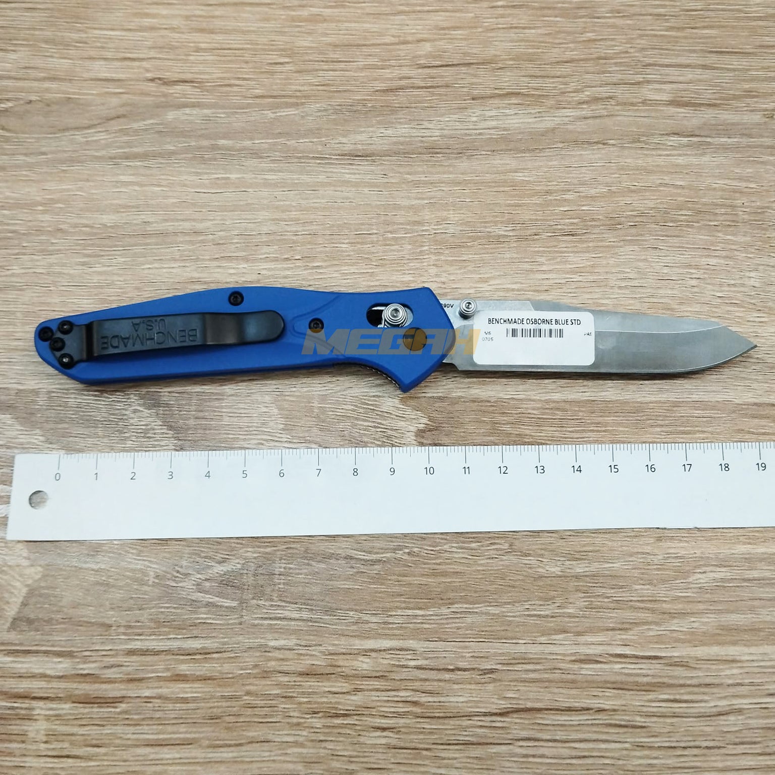 PISAU LIPAT BENCHMADE OSBORNE BLUE STANDARD