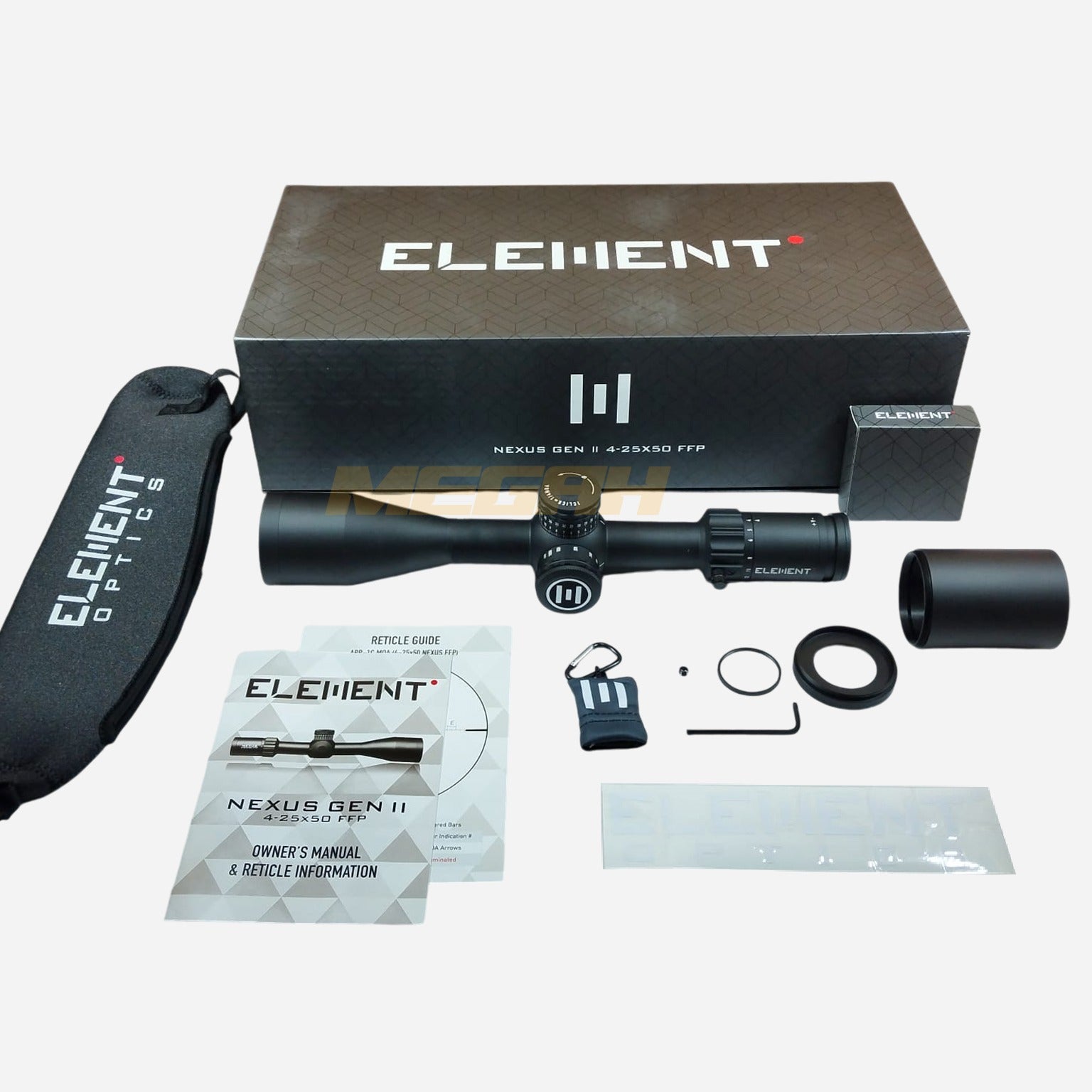 ELEMENT NEXUS GEN II 4-25X50 FFP