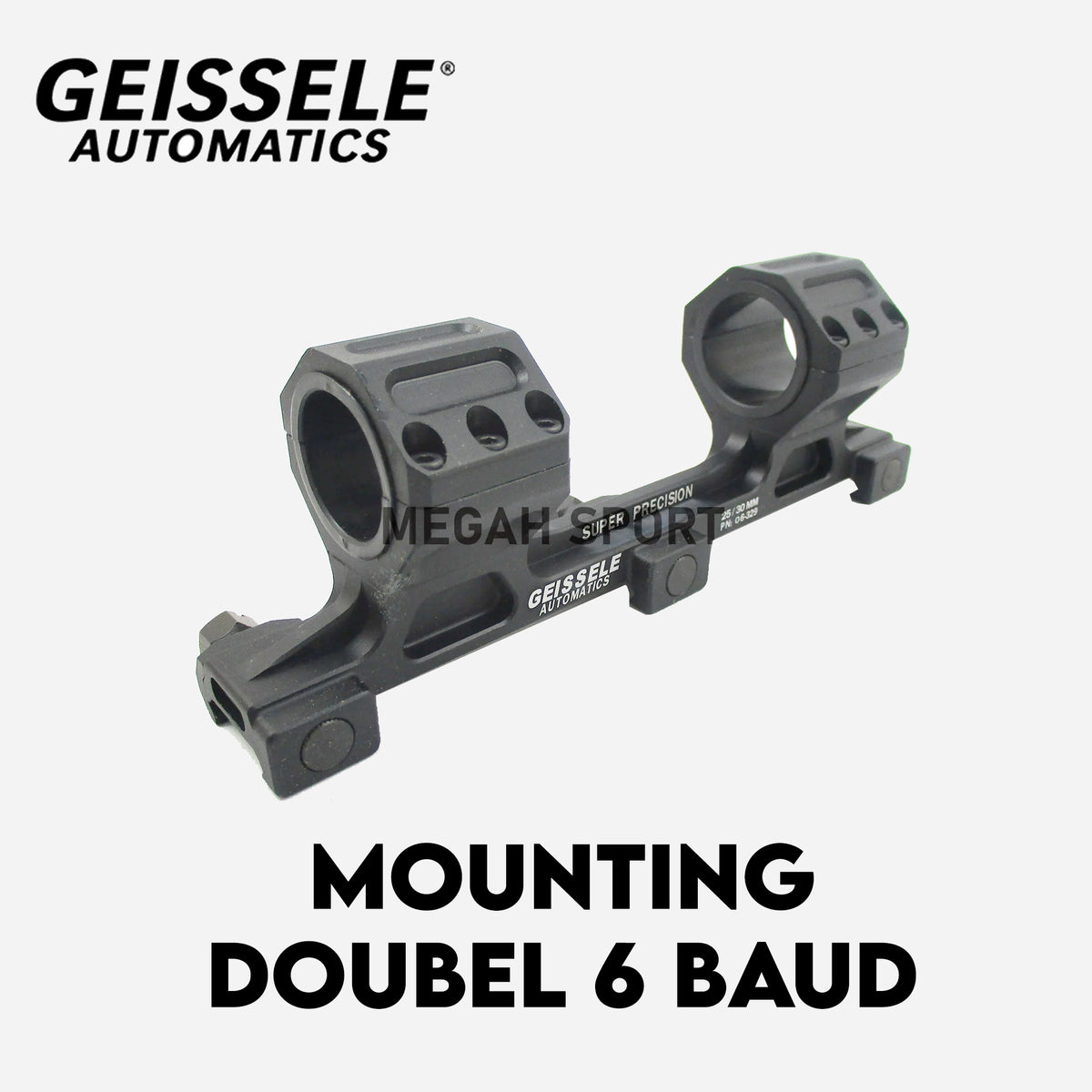 MOUNTING DOUBEL GEIS SELE 6 BAUD (MT554) Gambar utama produk