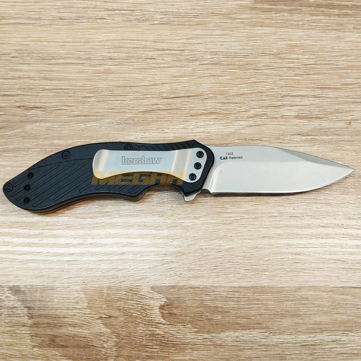 PISAU LIPAT KERSHAW CLASH 1605 BLACK | PISAU OUTDOOR/SURVIVAL
