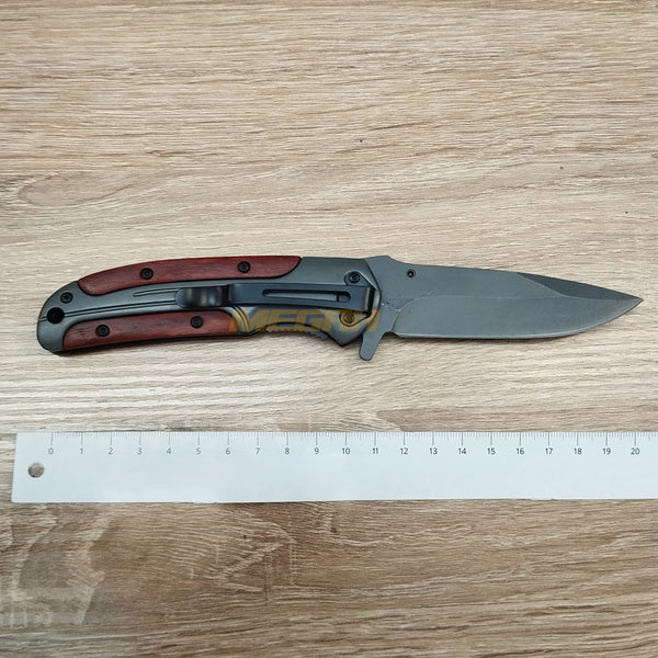 PISAU LIPAT BROWNING (Silver-Kayu) | PISAU OUTDOOR/SURVIVAL