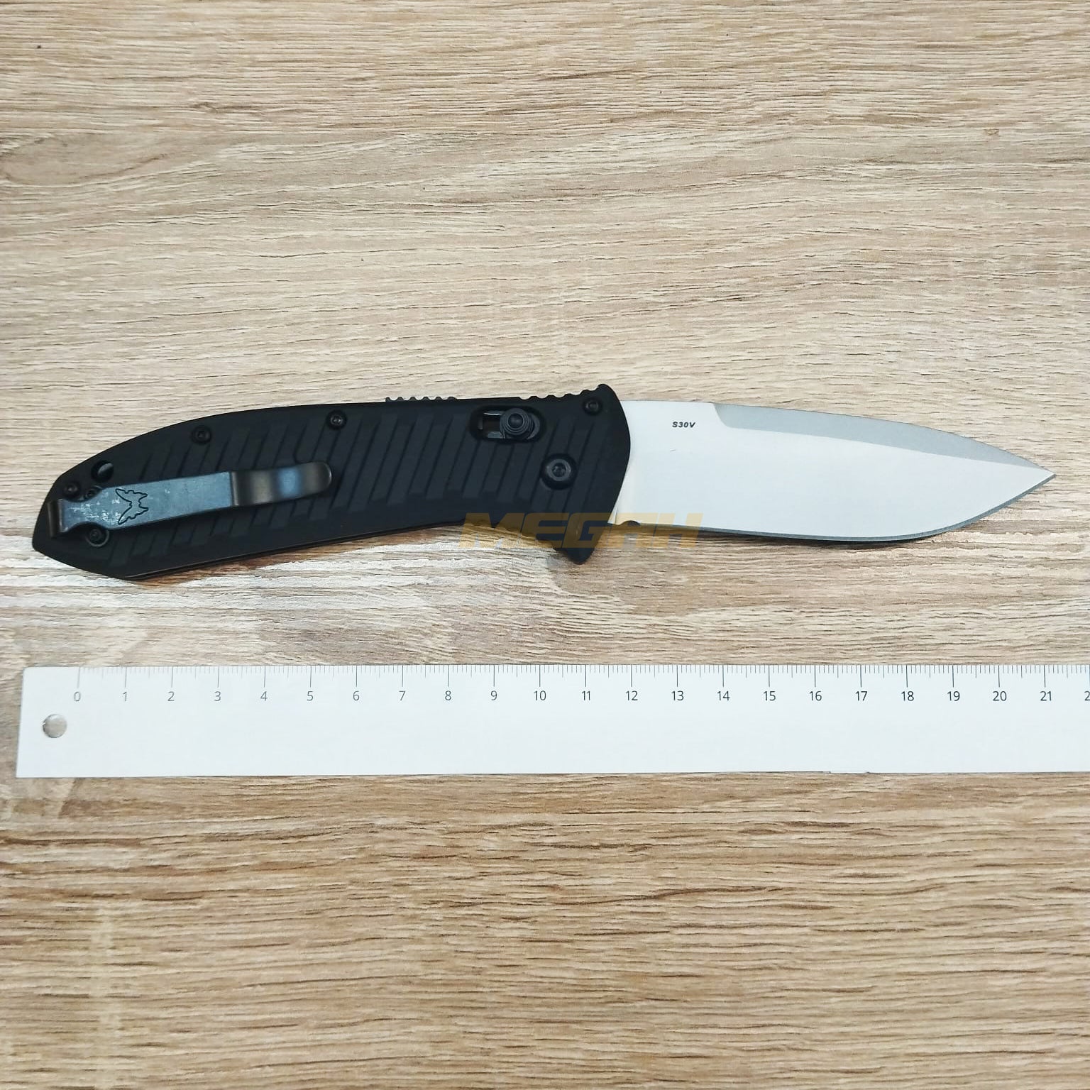 PISAU LIPAT BENCHMADE AUTOMATIC PRESIDIO BLACK