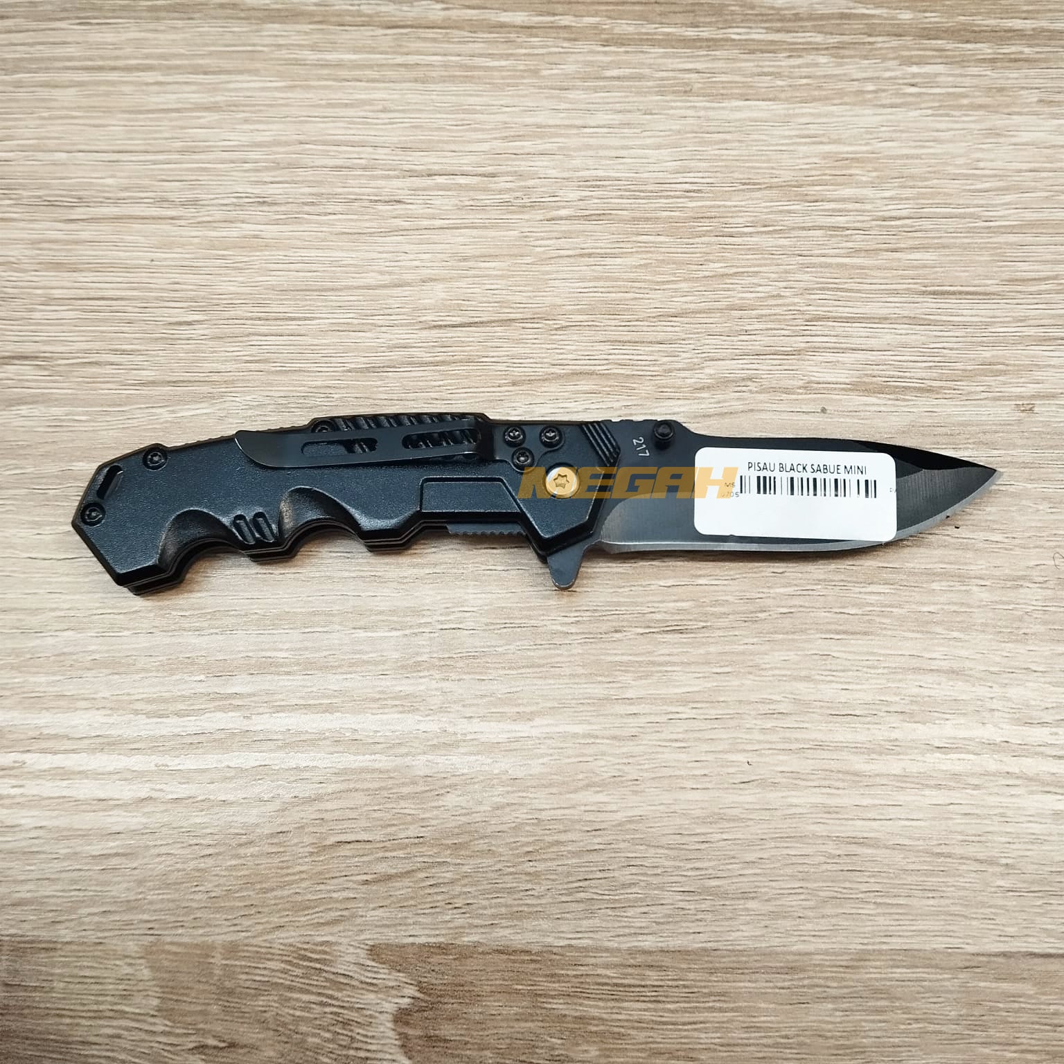 PISAU LIPAT BLACK SABLE MINI Gambar sekunder produk