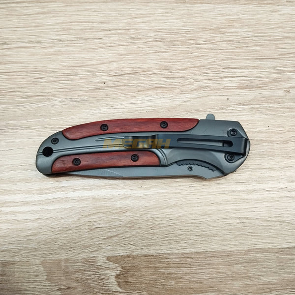 PISAU LIPAT BROWNING (Silver-Kayu) | PISAU OUTDOOR/SURVIVAL