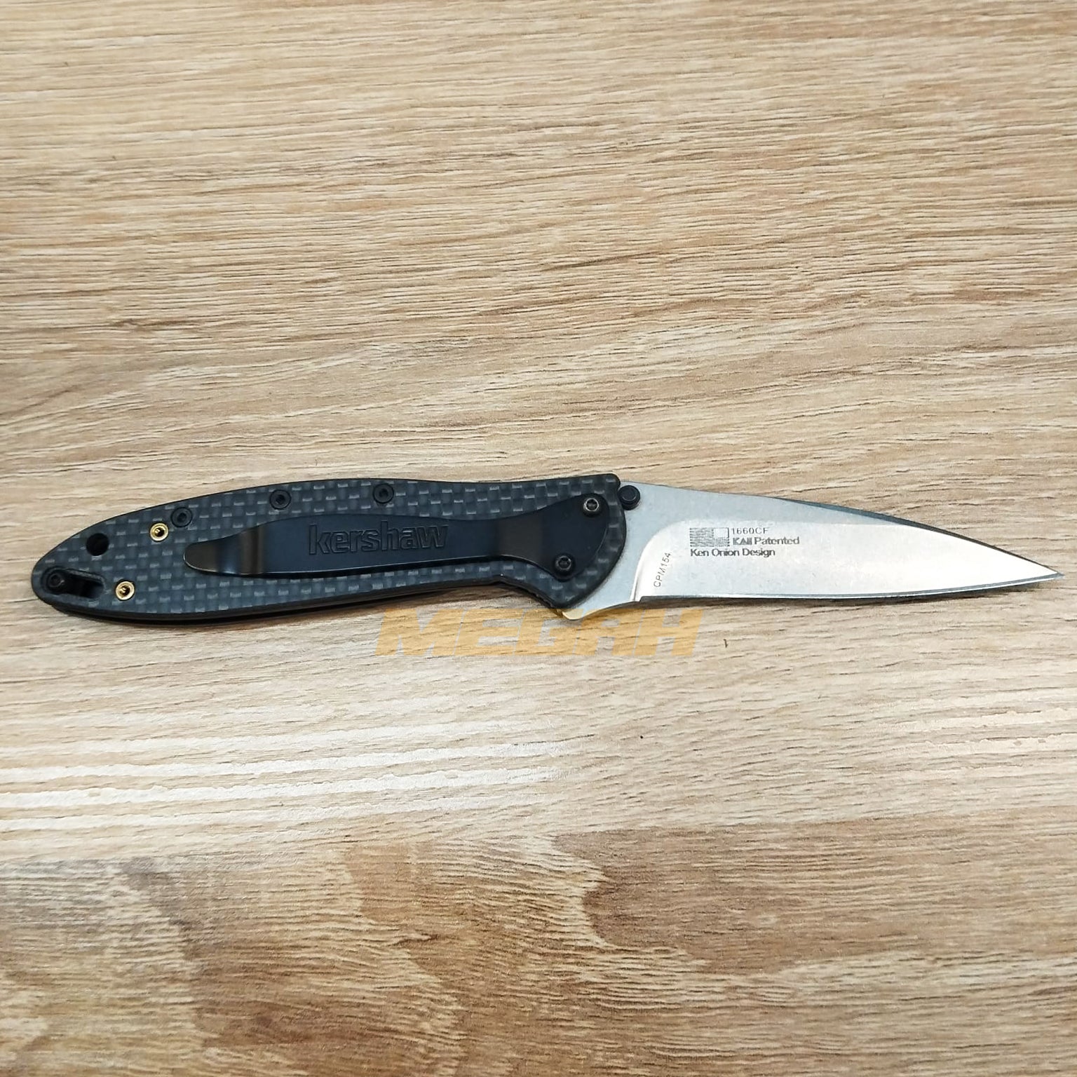 PISAU LIPAT KERSHAW LEEK CARBON