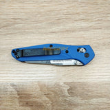 PISAU LIPAT BENCHMADE OSBORNE BLUE STANDARD