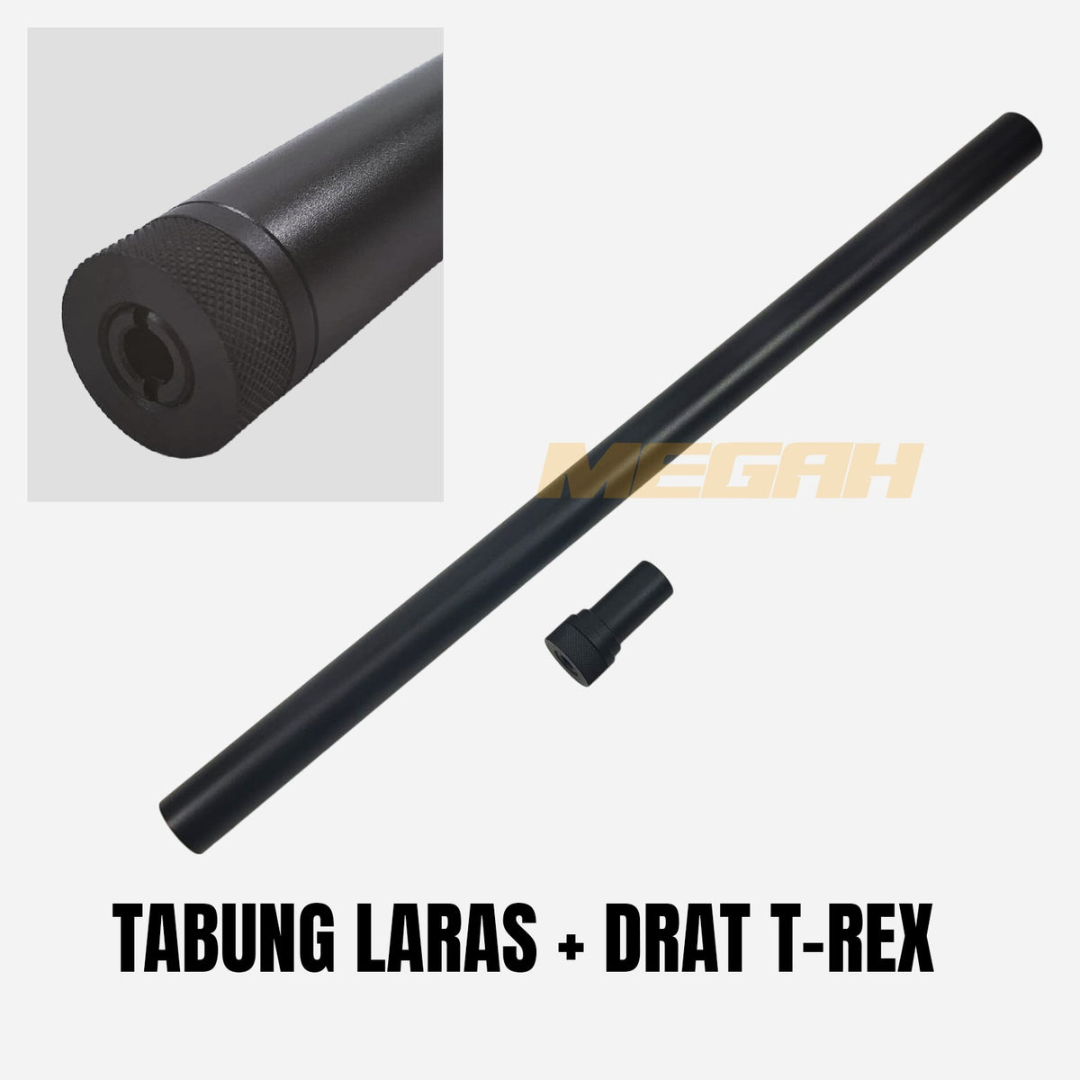 TABUNG LARAS + DRAT GREYHOUND T-REX Gambar utama produk