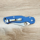 PISAU LIPAT SPYDERCO / PISAU OUTDOOR / PISAU SURVIVAL BLUE