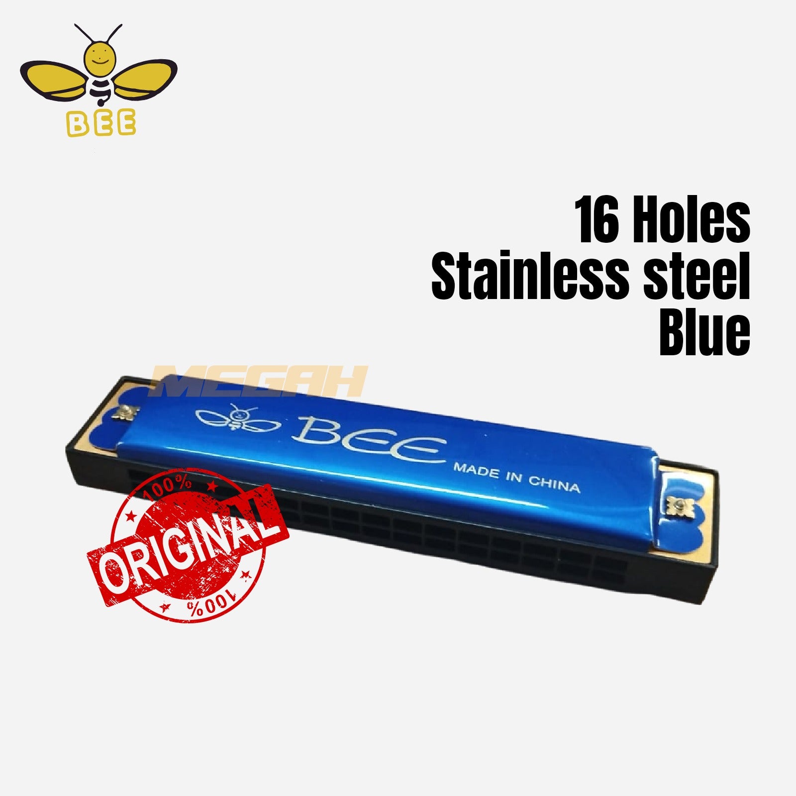 HARMONIKA BEE 16 LUBANG KEY C Gambar sekunder produk