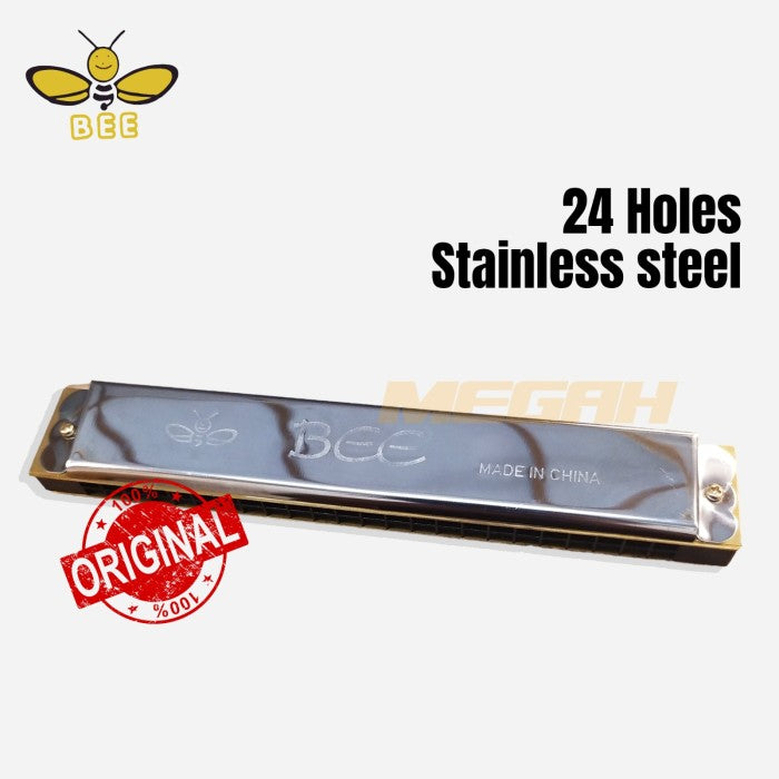 Bee Harmonica 24 Hole / Harmonika Bee DF24