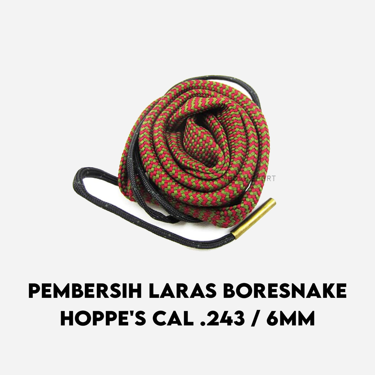 PEMBERSIH LARAS BORESNAKE HOPPE'S CAL .243 / 6MM (AS133) Gambar utama produk