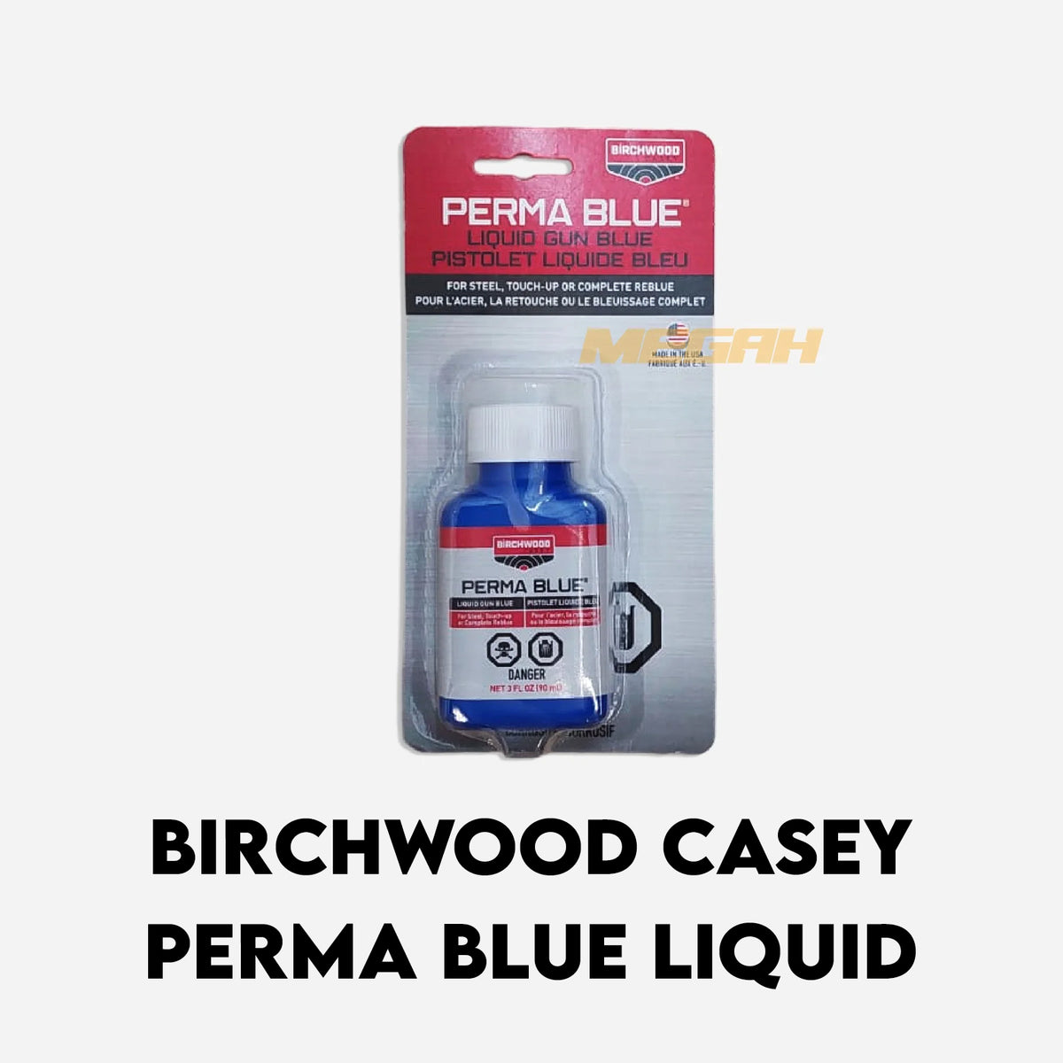 BIRCHWOOD CASEY PERMA BLUE LIQUID Gambar utama produk