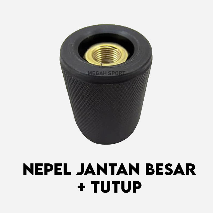 NEPEL JANTAN BESAR + TUTUP (AS412) Gambar utama produk
