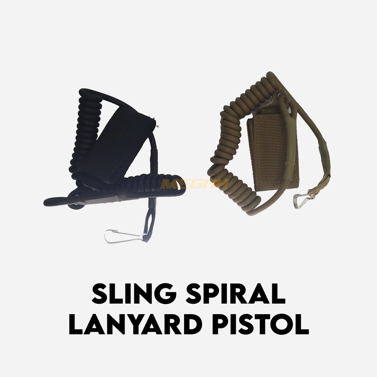 SLING SPIRAL LANYARD PISTOL Gambar utama produk