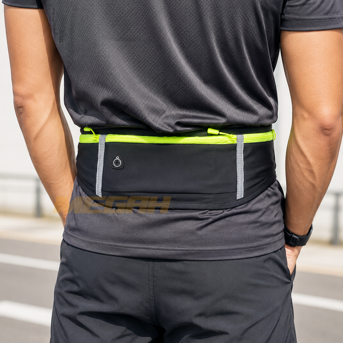 TAS PINGGANG JOGGING ELASTIS (TA017) Gambar utama produk