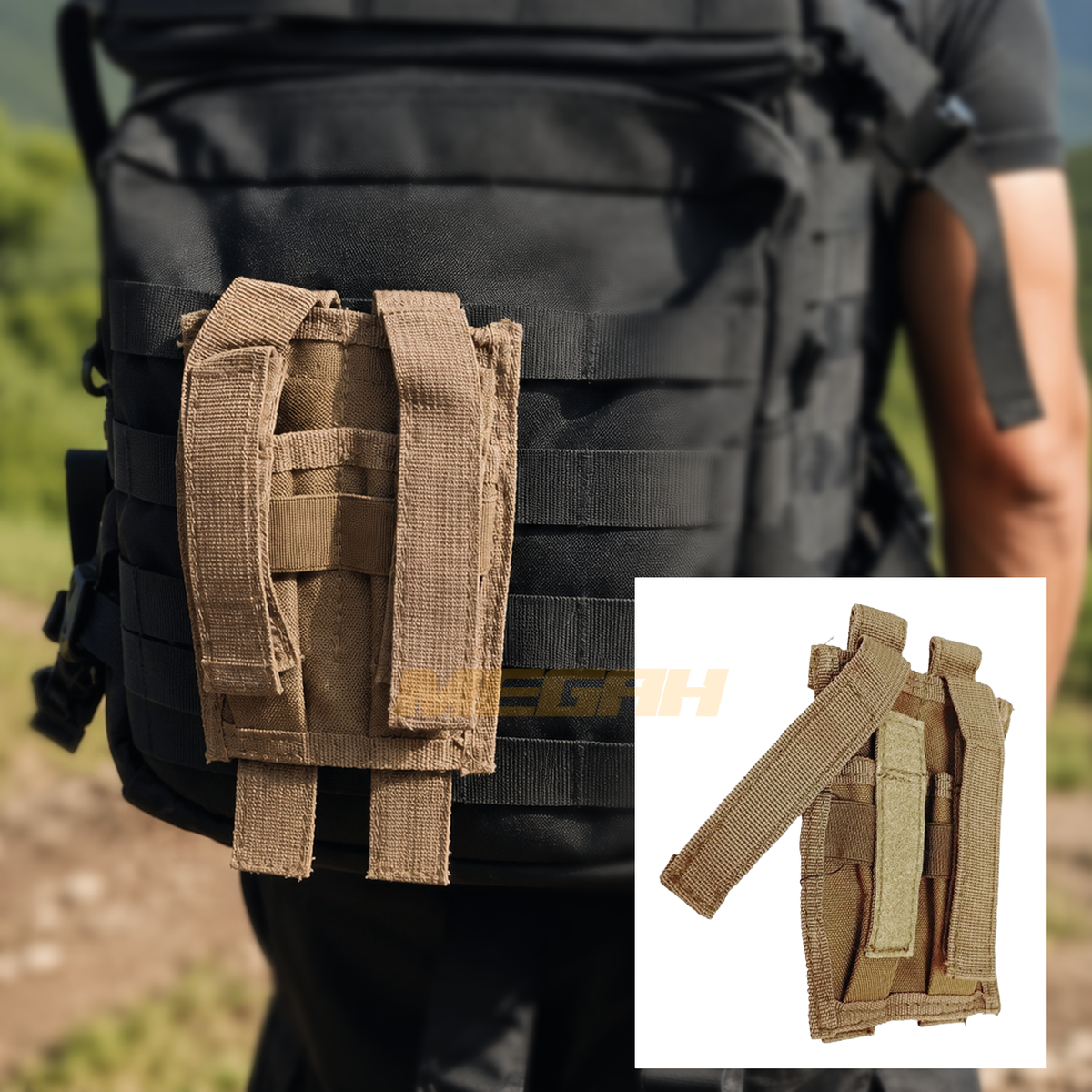 TAS POCKET MILITARY TACTICAL (TA209) Gambar utama produk