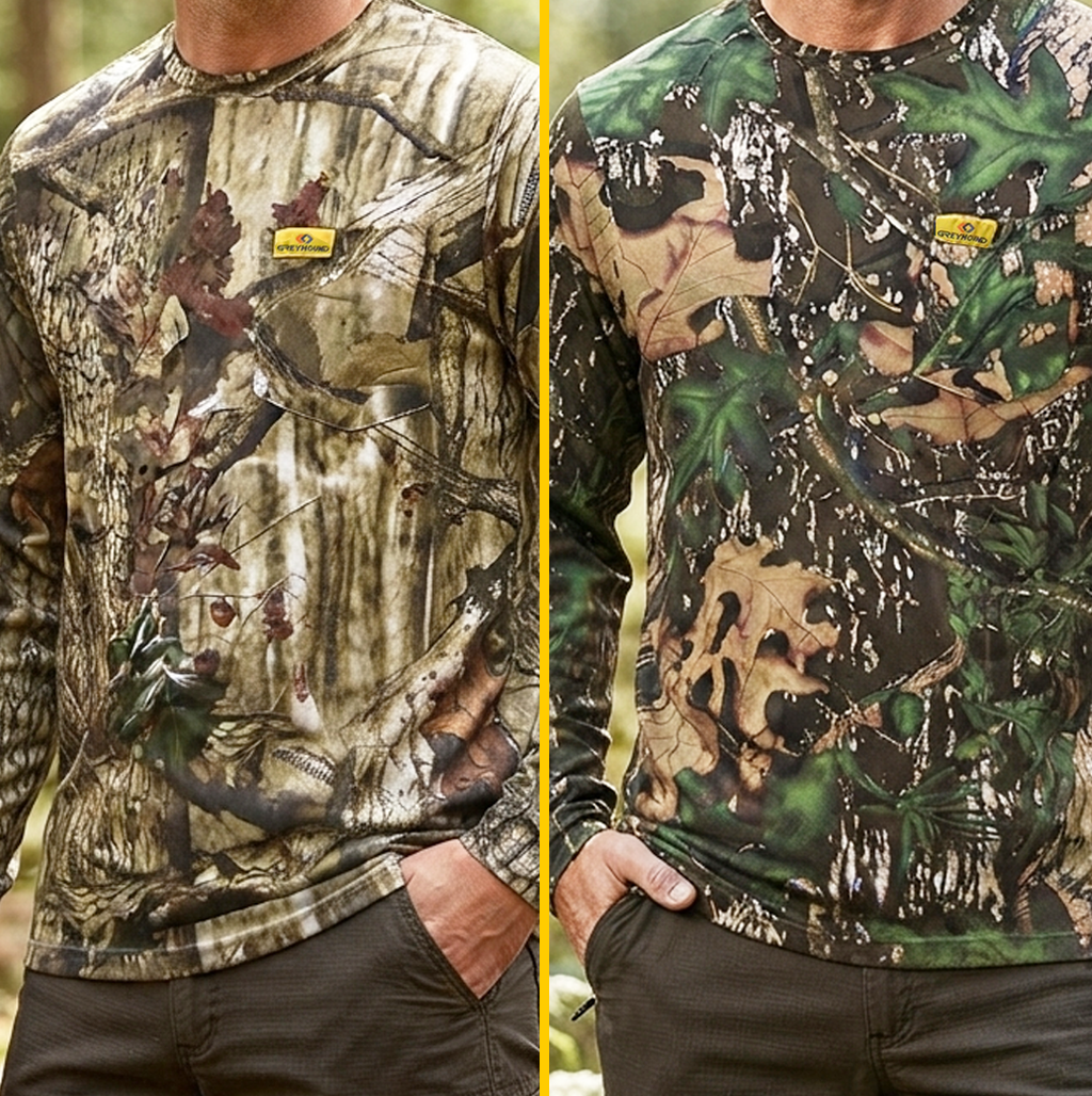 GREYHOUND CAMOUFLAGE LONG SHIRT (KS097) Gambar utama produk