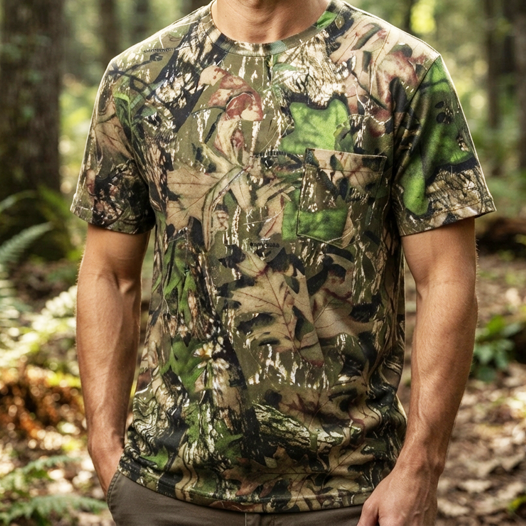 KAOS CAMO TANGAN PENDEK