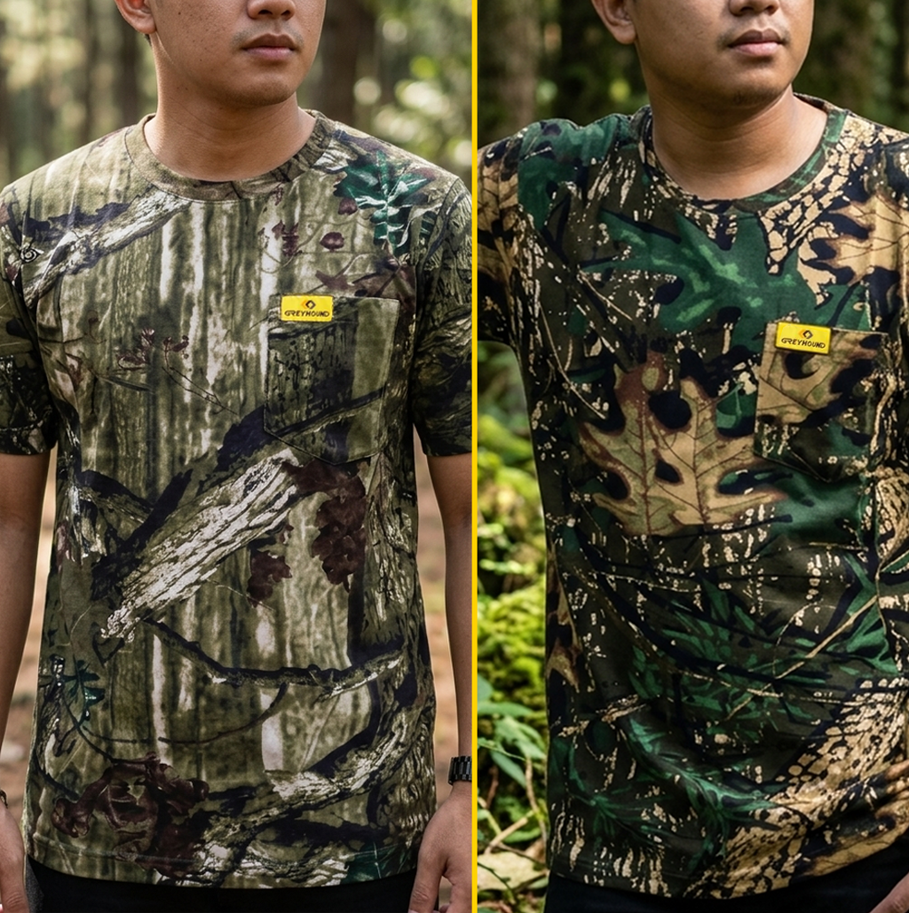 GREYHOUND T-SHIRT CAMOUFLAGE SHORT Gambar utama produk