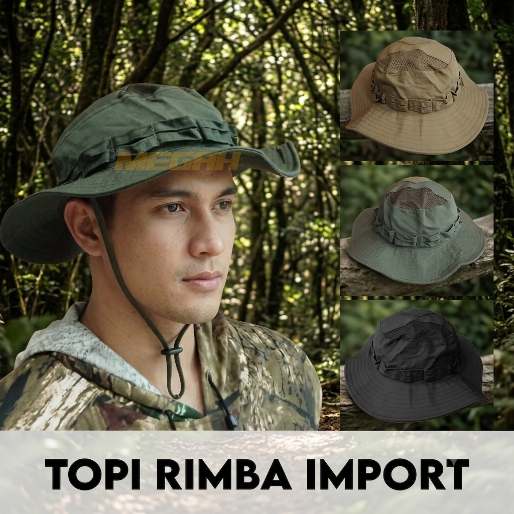 TOPI RIMBA TACTICAL IMPORT Gambar utama produk