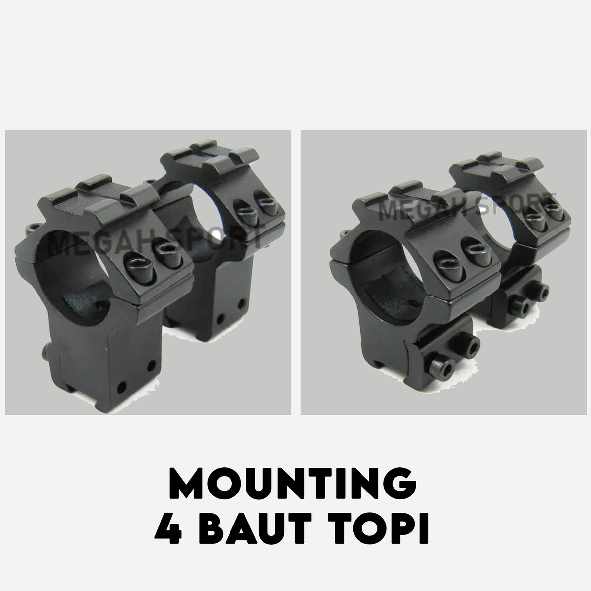 MOUNTING 4 BAUT TOPI (MT505) Gambar utama produk