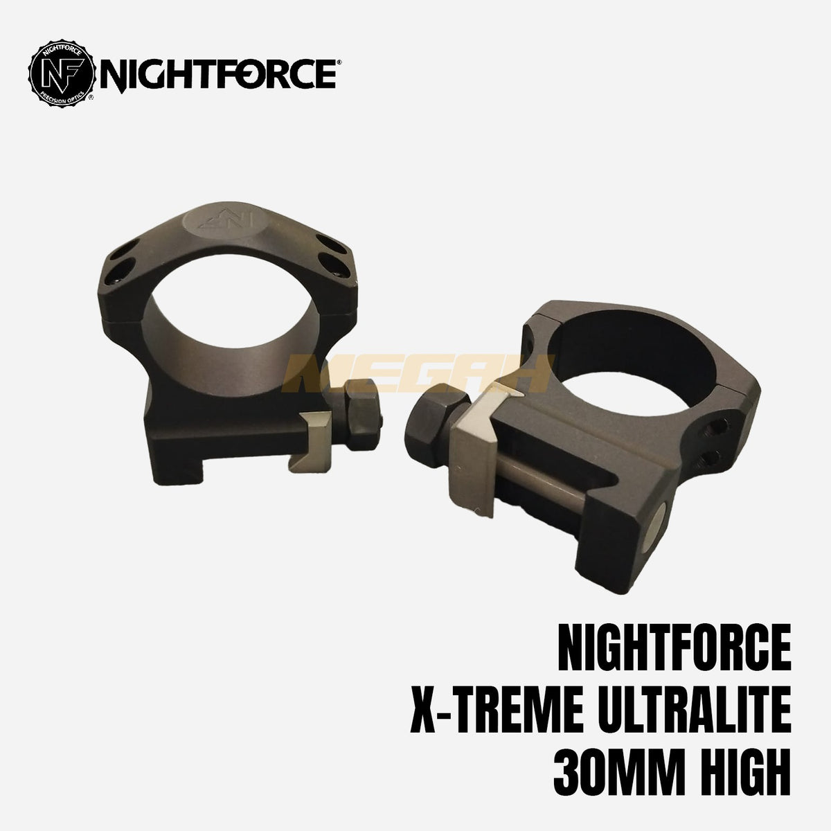 MOUNTING NIGHTFORCE X-TREME ULTRALITE HIGH 30mm