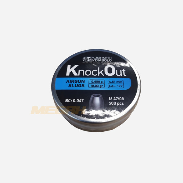 SLUG JSB KNOCK OUT 10,03gr BELI 1 GRATIS 1