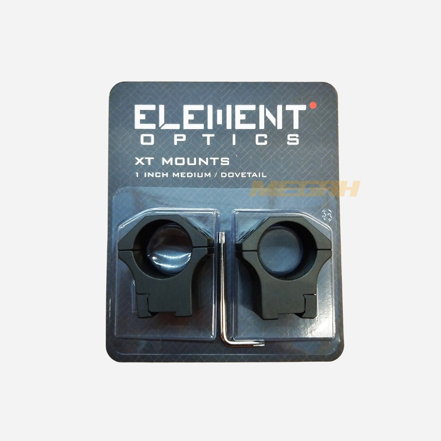 ELEMENT XT MOUNTS DOVETAIL OD 1 inch MEDIUM (MT745)