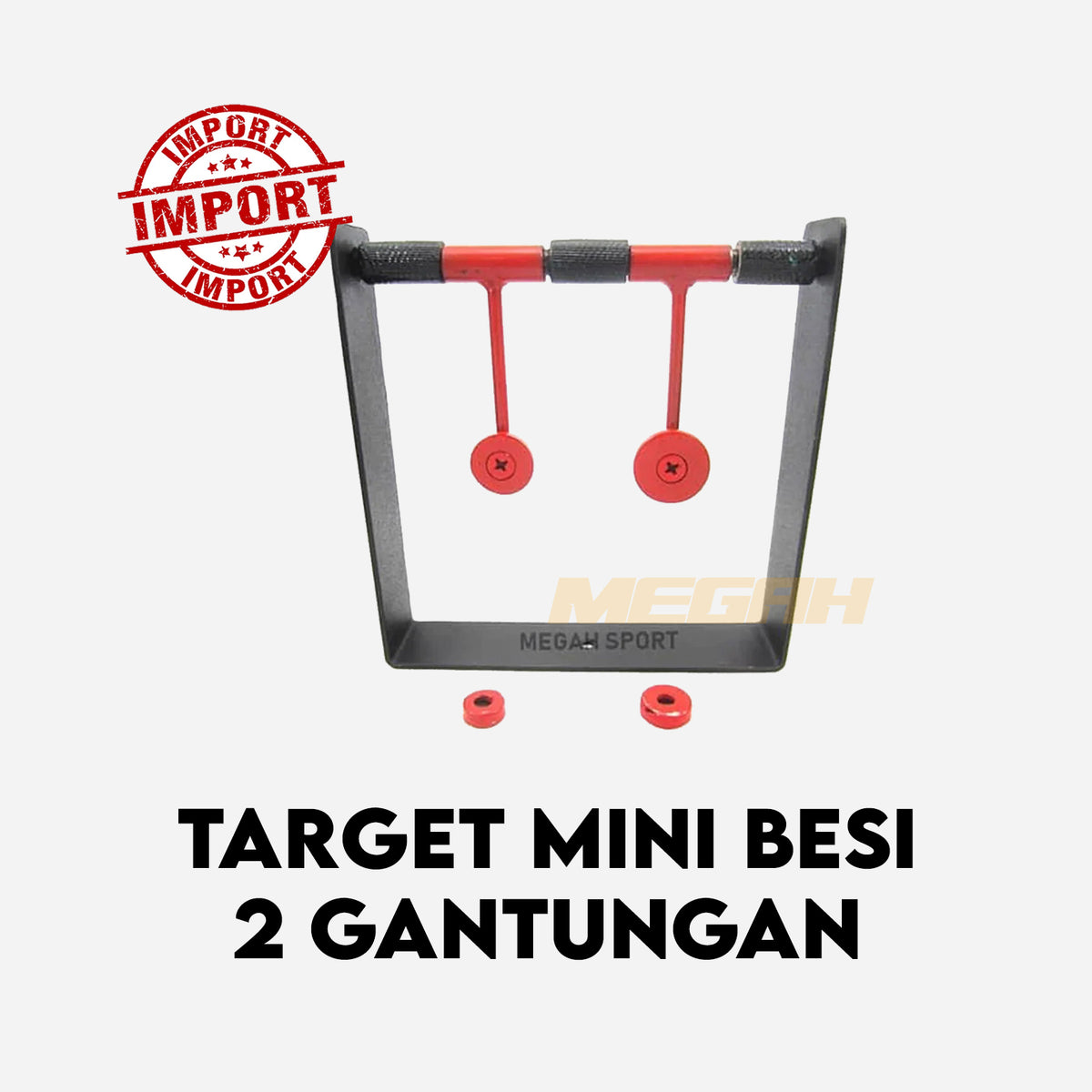 TARGET MINI BESI 2 GANTUNGAN (PE434) Gambar utama produk