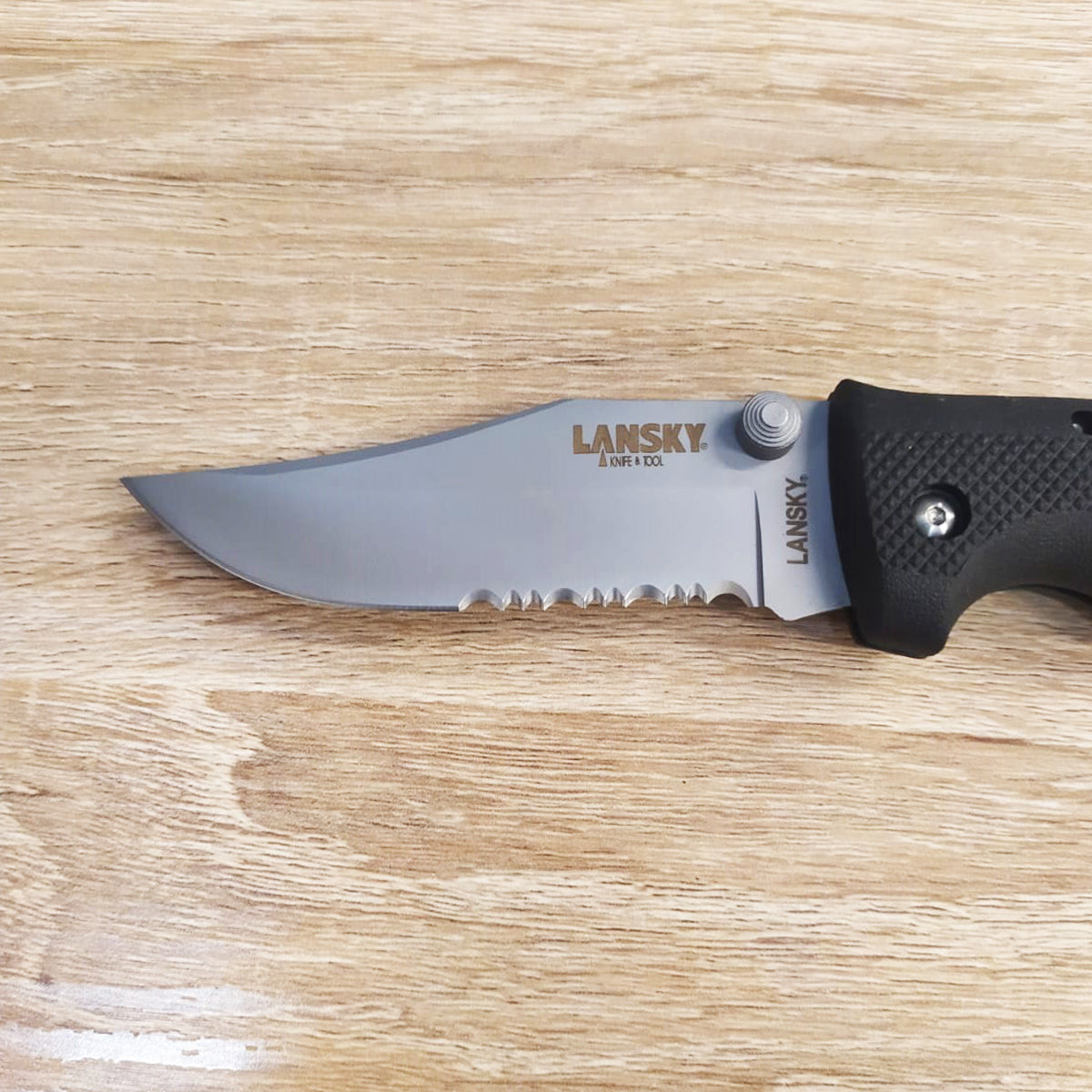 PISAU LIPAT LANSKY / PISAU OUTDOOR / PISAU SURVIVAL Gambar sekunder produk