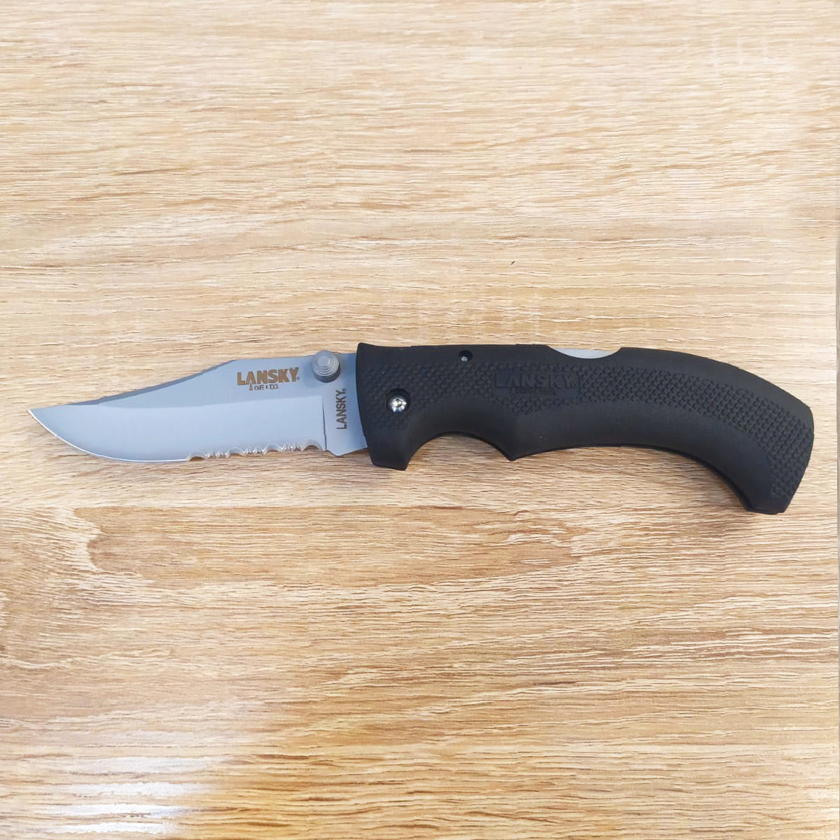 PISAU LIPAT LANSKY / PISAU OUTDOOR / PISAU SURVIVAL Gambar utama produk