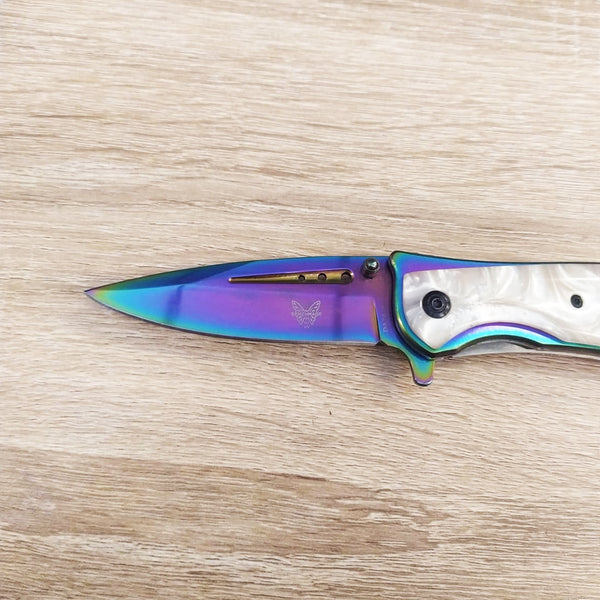 PISAU LIPAT (RAINBOW) | PISAU OUTDOOR/SURVIVAL