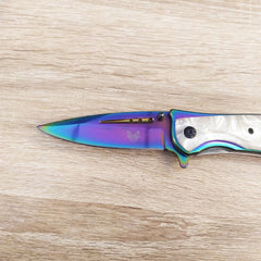 PISAU LIPAT BENCHMADE (RAINBOW) | PISAU OUTDOOR/SURVIVAL