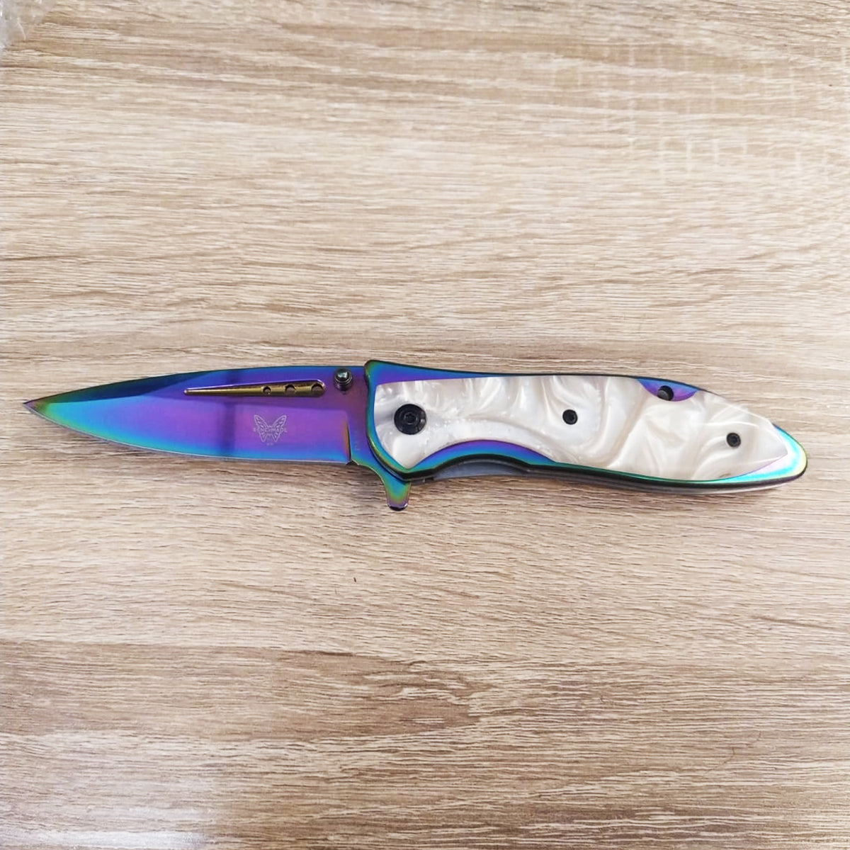 PISAU LIPAT (RAINBOW) | PISAU OUTDOOR/SURVIVAL Gambar utama produk