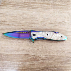 PISAU LIPAT BENCHMADE (RAINBOW) | PISAU OUTDOOR/SURVIVAL