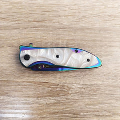 PISAU LIPAT BENCHMADE (RAINBOW) | PISAU OUTDOOR/SURVIVAL