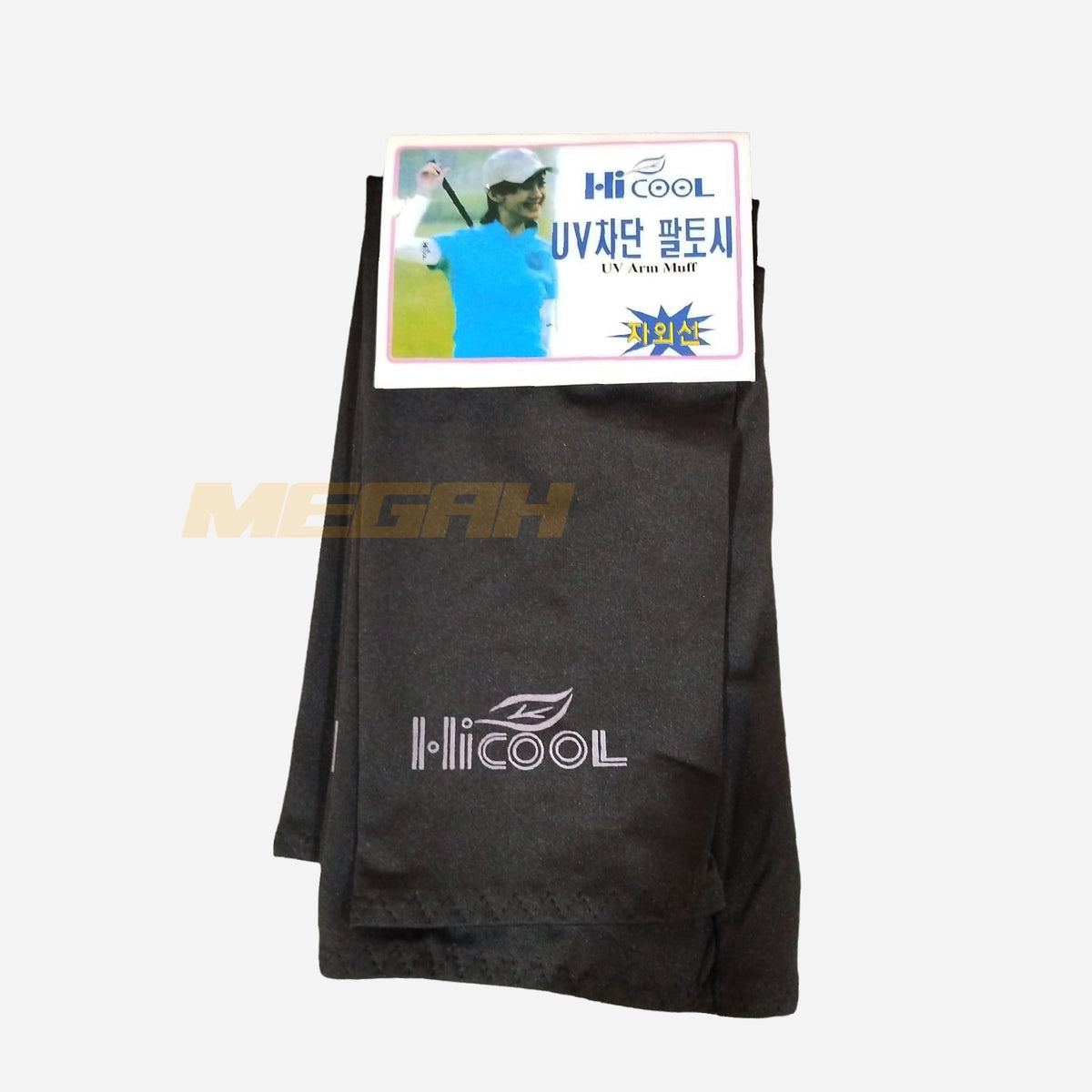Manset Tangan / ArmSleeve / Pelindung Tangan HiCool Hitam