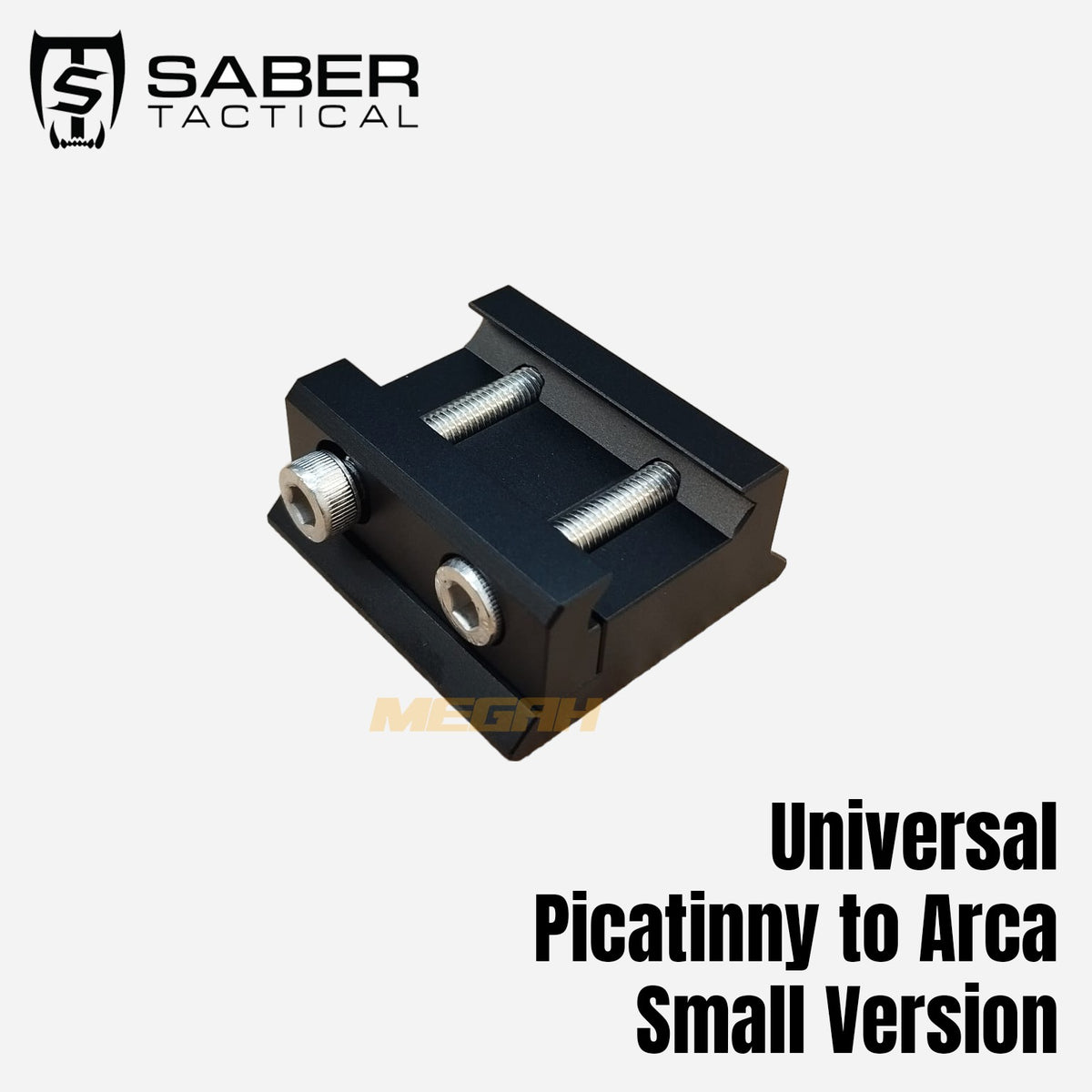 SABER TACTICAL UNIVERSAL PICATINNY TO ARCA SHORT ST0024 Gambar utama produk