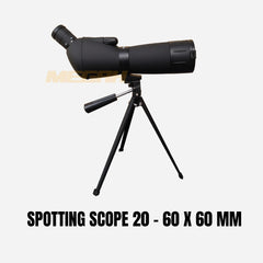 SPOTTING SCOPE 20-60x60mm
