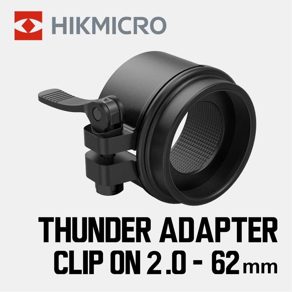 ADAPTER HIKMICRO THUNDER CLIP-ON 2.0 - 62mm Gambar utama produk