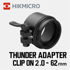ADAPTER HIKMICRO THUNDER CLIP-ON 2.0 - 62mm