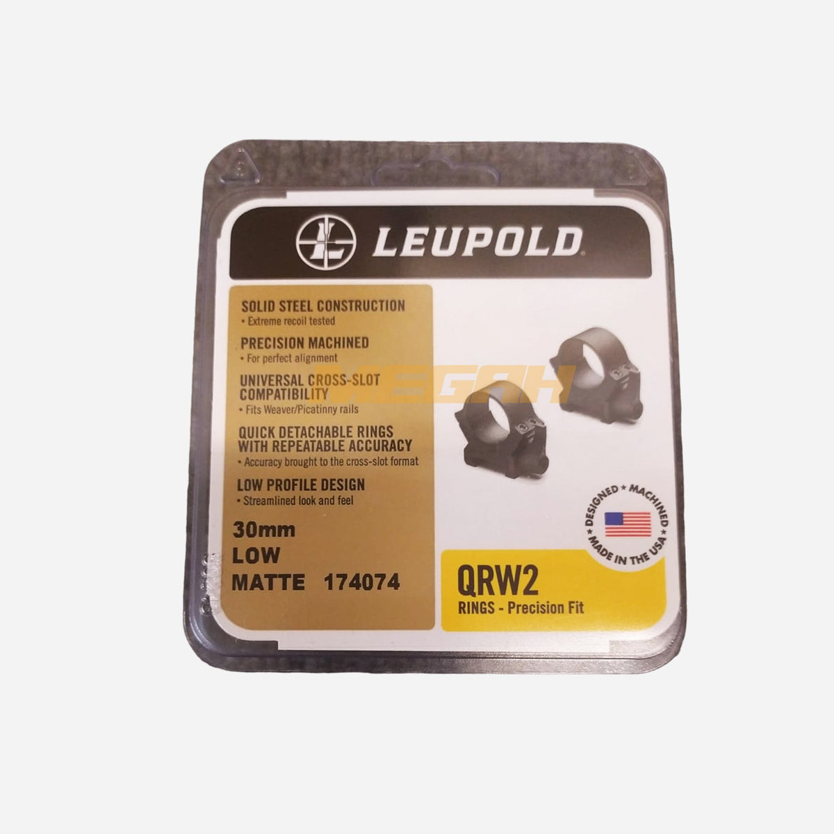 MOUNTING LEUPOLD QRW2 30mm LOW MATTE