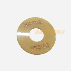 Switch Plate Gitar Bulat