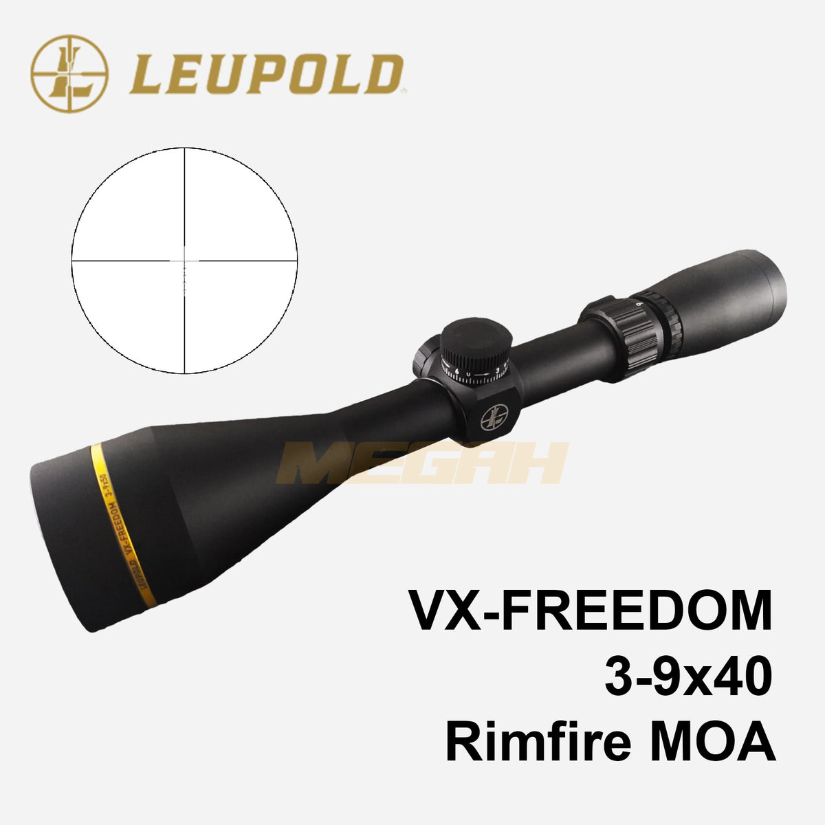 TELESKOP LEUPOLD VX-FREEDOM 3-9x40 RIMFIRE MOA
