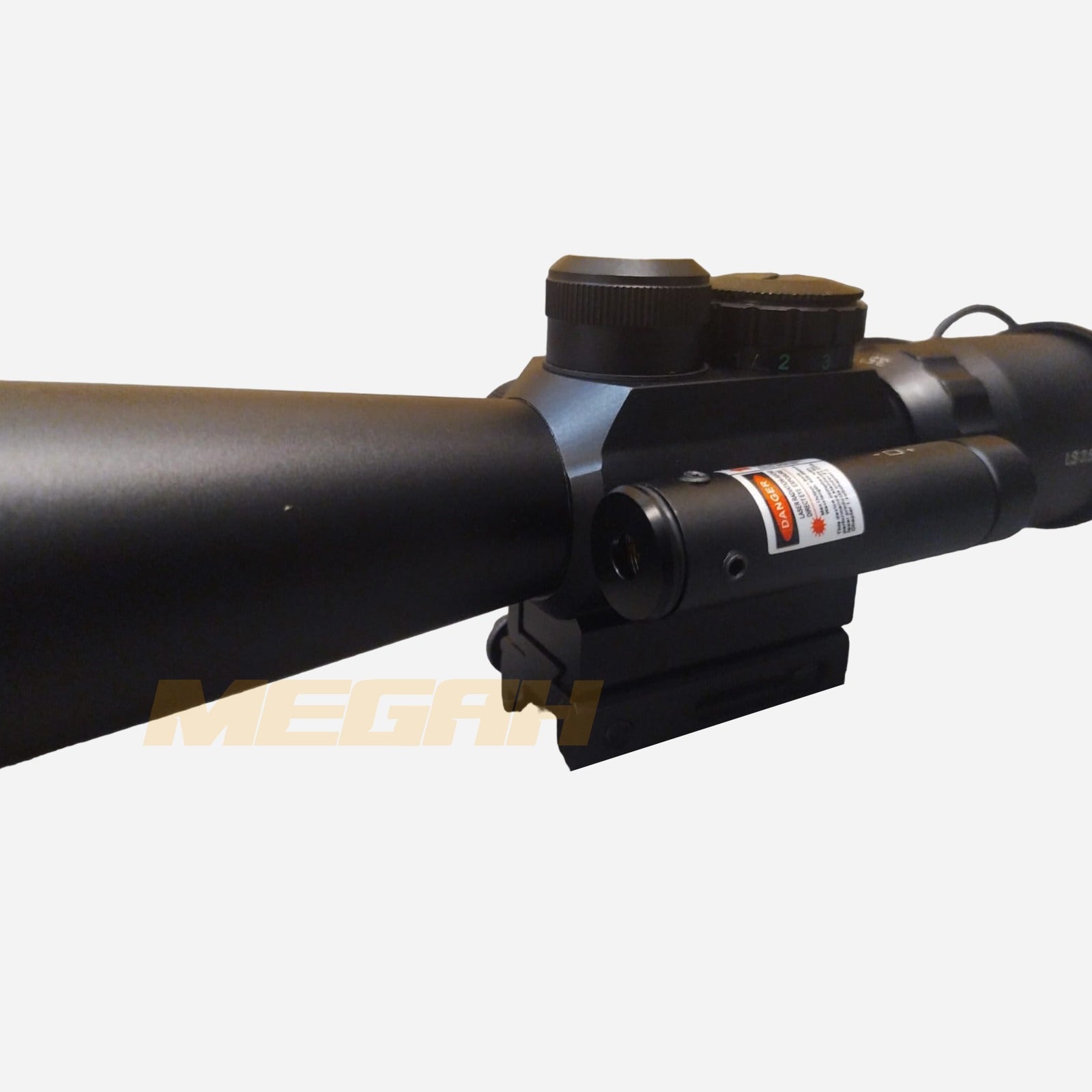 SPIKE 3.5-10X40 E + RED LASER MD-R6 (TC720)