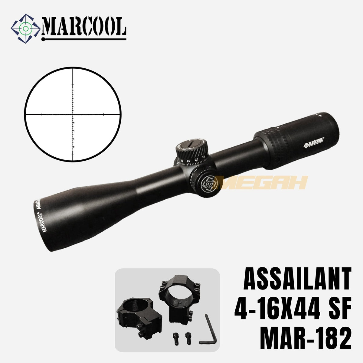 MARCOOL ASSAILANT 4-16X44 SF MAR 182 Gambar utama produk