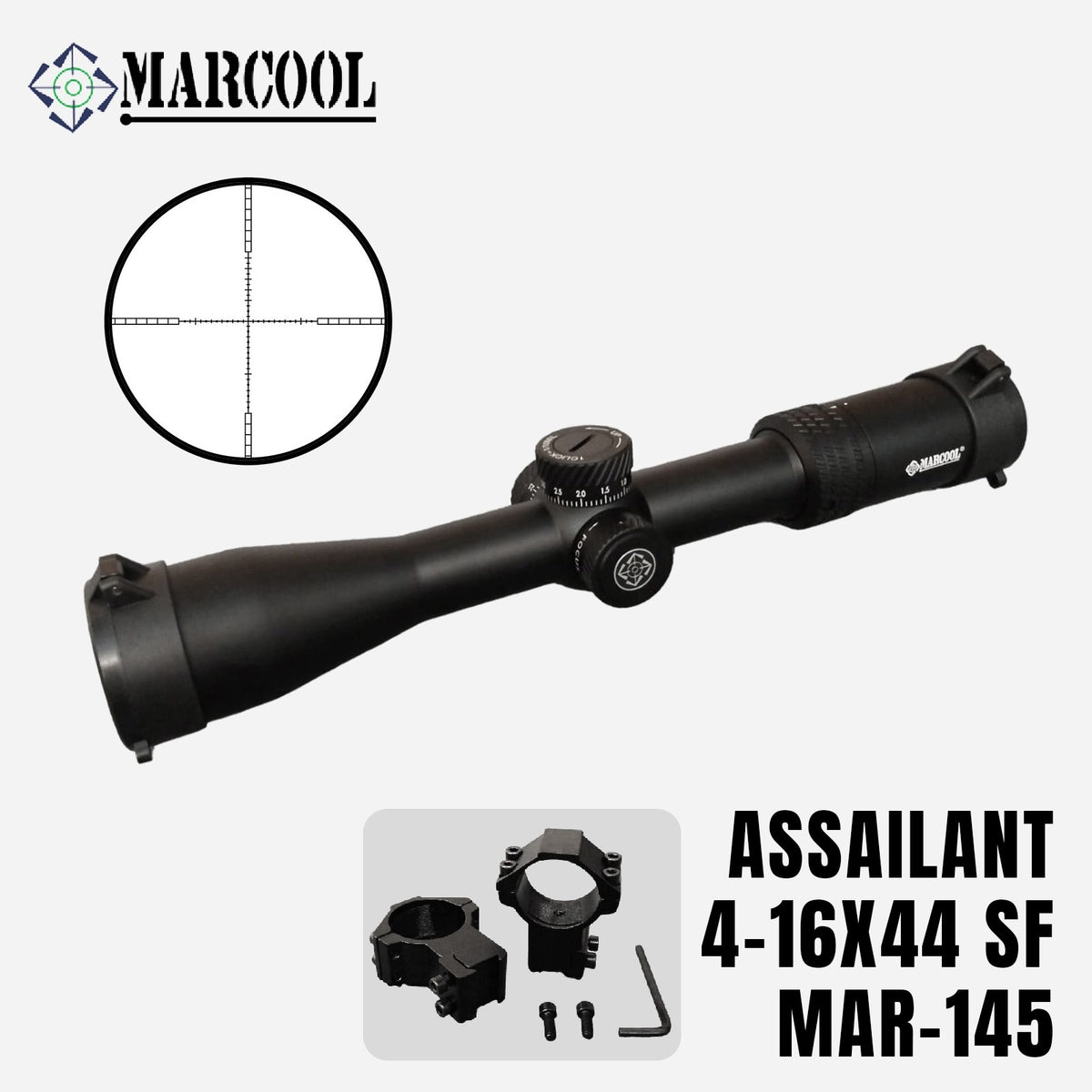 MARCOOL ASSAILANT 4-16X44 SF MAR-145 Gambar utama produk