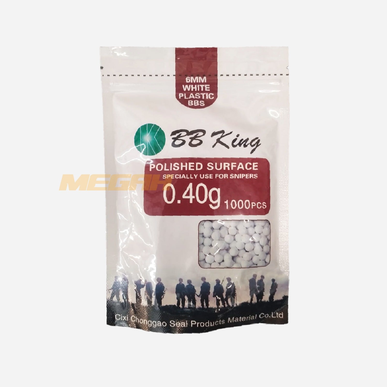 BB KING 6MM 1000 PCS 0.40g Gambar sekunder produk