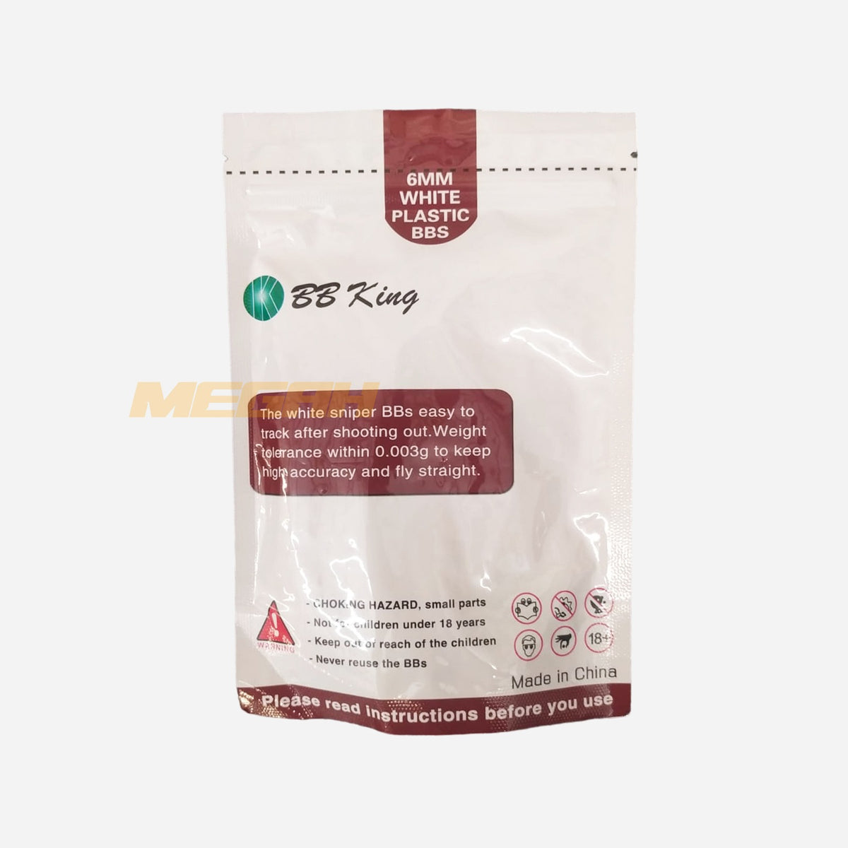 BB KING 6MM 1000 PCS 0.40g