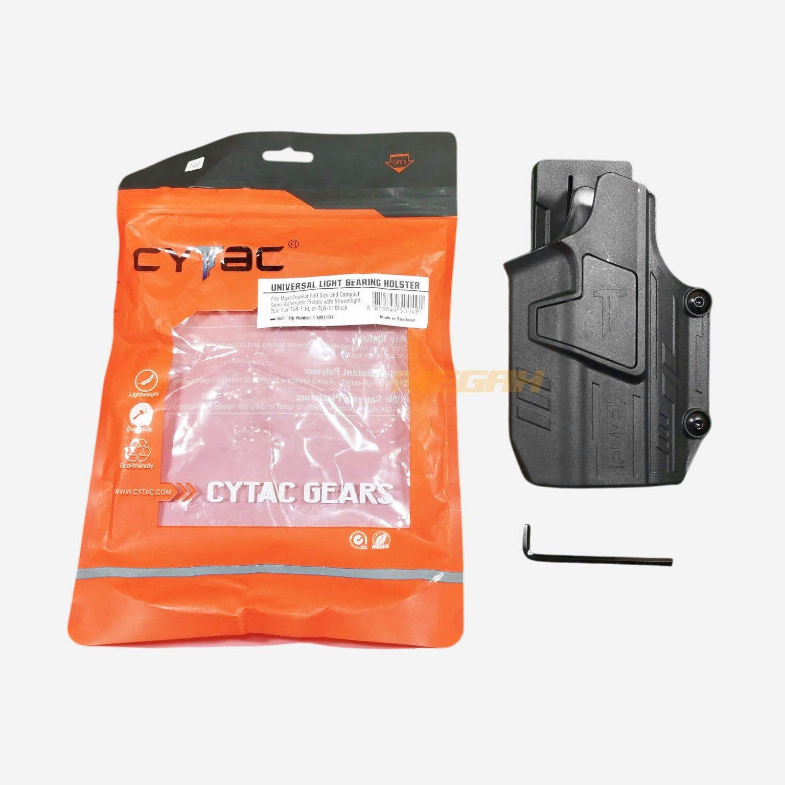 CYTAC LIGHT BEARING HOLSTER with Belt Clip Gambar sekunder produk
